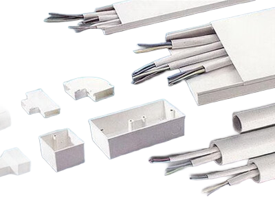 阻燃絕緣PVC電(diàn)線(xiàn)槽、電工套管 阻燃絕緣PVC電線槽、電工套管